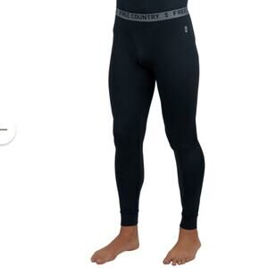 Free Country Micro-tech Heat Base Layer Men’s Pant, 2 Pack, Size Large, New
